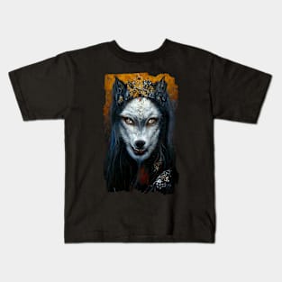 Werewolf portrait Kids T-Shirt